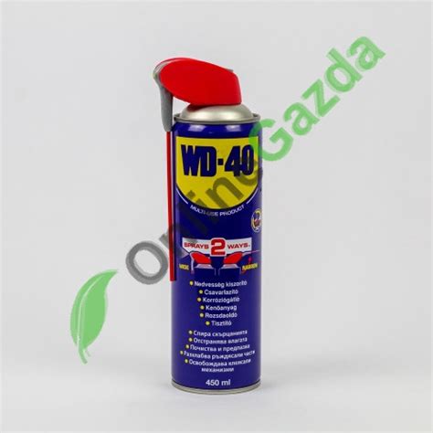 WD 40 Spray Speciális Szórófejjel - 450ml - Profi kertészek,