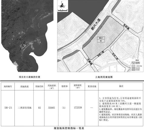 市规划和自然资源局深汕管理局关于深汕特别合作区小漠留用地（xm 21地块）规划设计条件的公示地块新浪财经新浪网