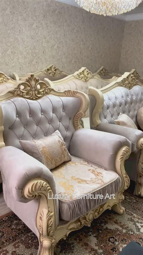 Luxury Hand Carved Sofa Set Artofit