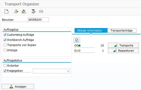 Transporte Von Kopien In SAP ERP Richtig Transportieren Administration