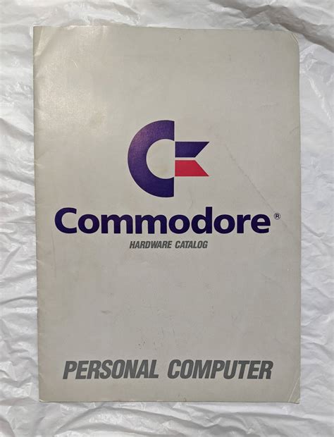 【やや傷や汚れあり】commodore Hardware Catalog コモドール ハードウェアカタログ Amiga C64