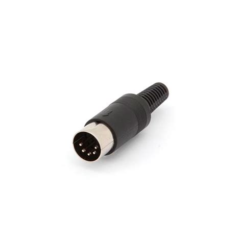 Conector Din Pin Macho Aereo Conectores Electronica Cables