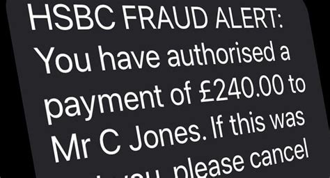 Beware Surge Of Hsbc Scam Phishing Texts