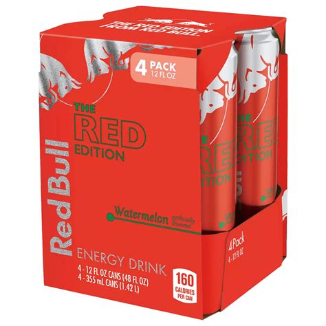 Red Bull Energy Drink Watermelon Functional Beverages Drink Dry