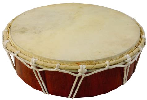 Flat Wooden Drum Percussion Rhythm Sound Instruments Frame Drum Hand