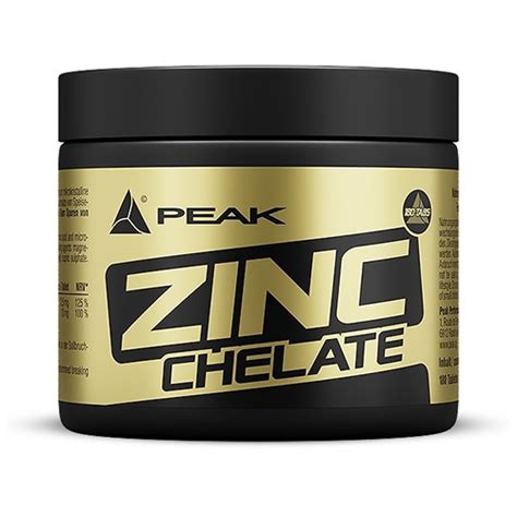 Zinc Chelate (180 Tabs) – Musclesupplement