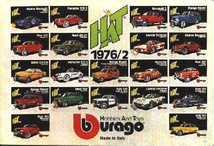 Bburago Kataloge klein Taschenformat - Bburago Modellautos 1:18 1/18 ...