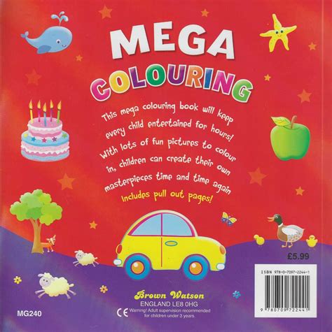 BROWN WATSON – MEGA COLOURING – Welcome To Crescent Book Shop