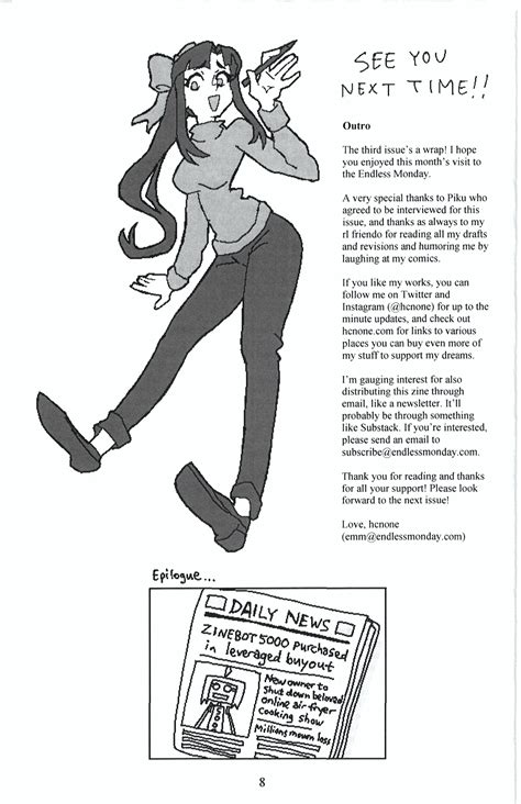 Endless Monday Monthly Issue 3 (2022-11) - by hcnone