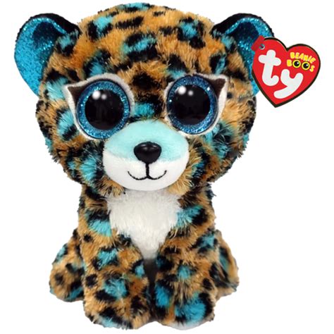 Cobalt Leopard Beanie Boo The Toy Store