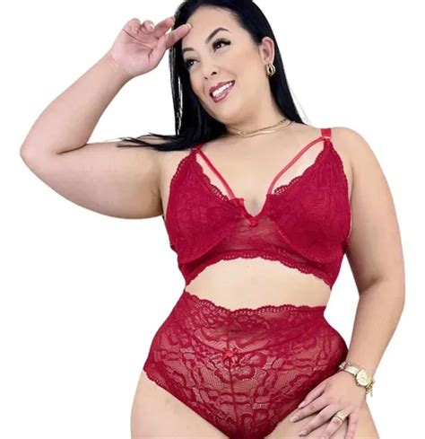Lingerie Plus Size Sexy Renda Sensual Suti Sem Bojo Aro Mercadolivre