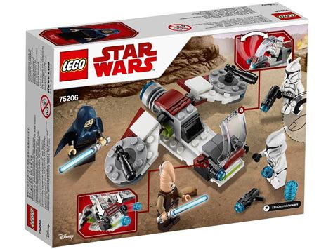 LEGO Star Wars 75206 Баттл-пак: Джедаи и Бойцы-клоны | playzone.com.ua