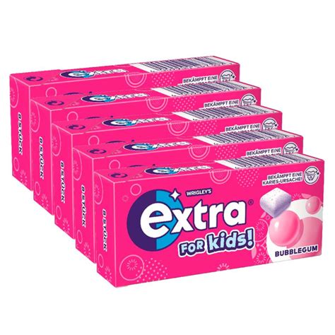 Жевательная резинка Wrigley's Extra For Kids Bubble Gum (Германия), 16 ...
