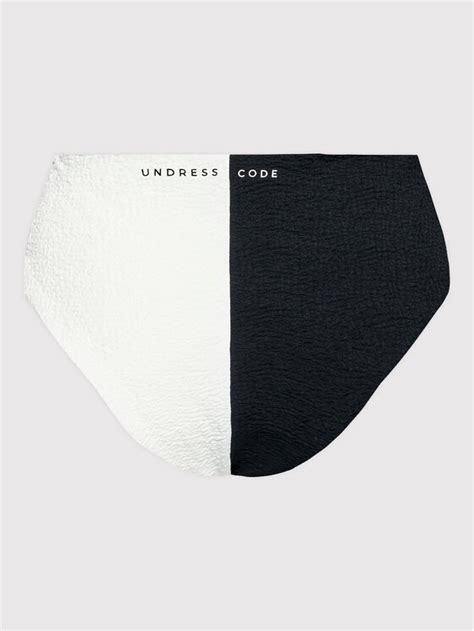 Undress Code Dół od bikini Wild One 213 Czarny Modivo pl