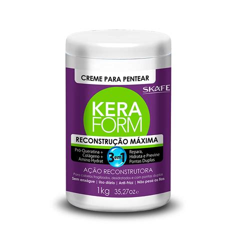 Keraform Crema de Peinar Máxima Reconstrucción 1kg SKAFE