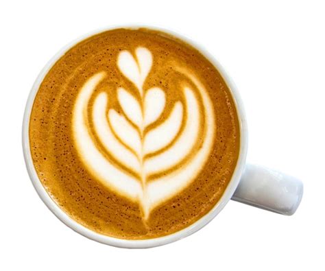 Premium PSD Hot Coffee Latte Cup