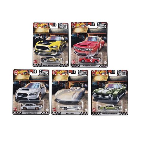 Set Miniaturas Hot Wheels Premium Boulevard Counting Minis
