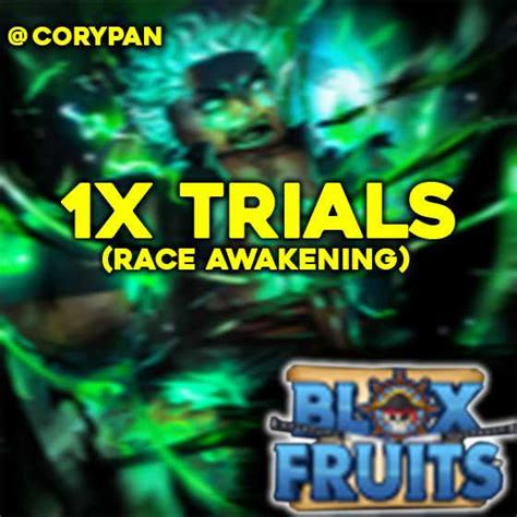 Blox Fruit - 1x Trials (Race V4 Awakening)