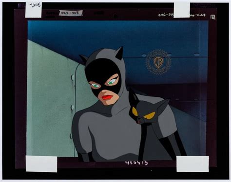 Animation Art Production Cel Batman The Animated Series Catwoman