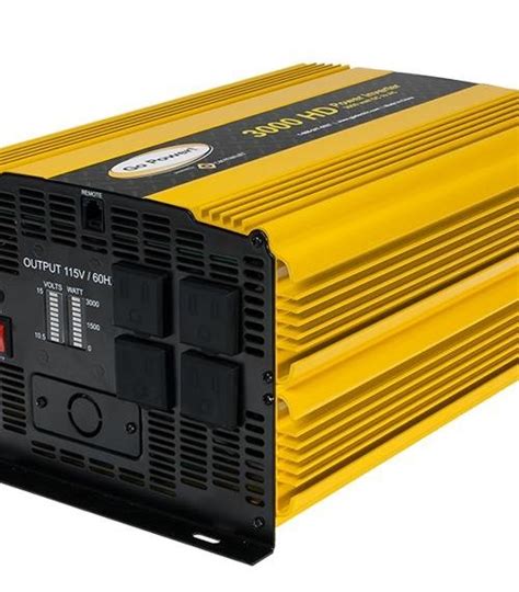 Go Power GP 3000HD 3000 Watt 12V Power Inverter Inverters R Us