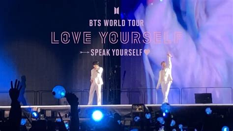 Wings Bts Speak Yourself Tour Rose Bowl Fancam Youtube