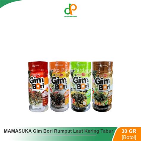 Jual Mamasuka Gim Bori 30gr Botol Shopee Indonesia