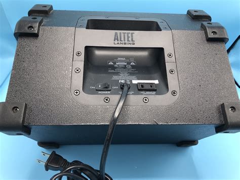 Altec Lansing Stage Gig Amplified Speaker For Rock Band And Guitar Hero