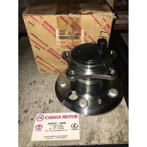 Jual Lahar Bearing Roda Belakang Camry Kiri 2006 2012 Original Shopee