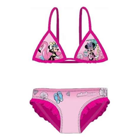 Maillot De Bain Bikini Innie Disney Rose Cdiscount Pr T Porter