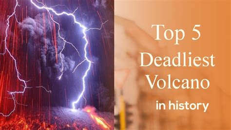 5 Deadliest Volcanic Eruptions In History Youtube