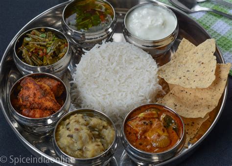 Lunch Dinner Menu 2 South Indian Non Vegetarian Lunch Menu — Spiceindiaonline