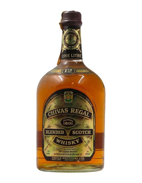 Chivas Regal Blended Scotch Whisky Years Old Gradi L Grandi