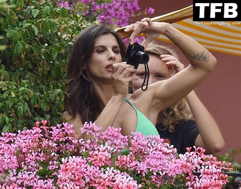 Elisabetta Canalis Shows Off Her Stunning Bikini Body In Portofino Photos Thefappening