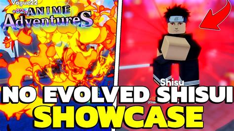 Showcase Shisui No Evolved Sur Anime Adventures Youtube