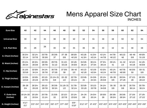 Future sizing charts will definitely include the 46 52 range 17