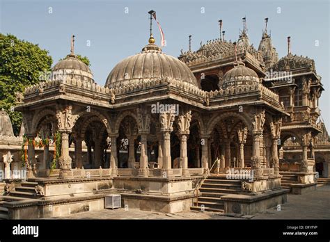 Hathisingh Jain Temple Ahmedabad Gujarat India Stock Photo Alamy