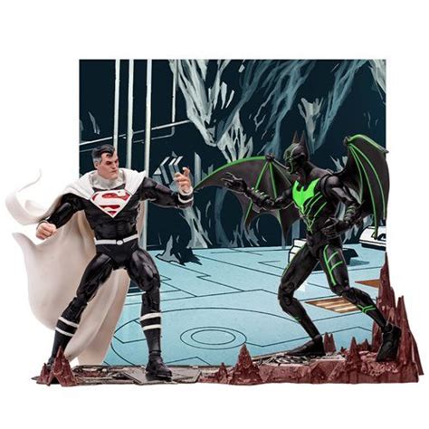 Mcfarlane Toys Drops Batman Beyond Vs Justice Lord Superman Pack