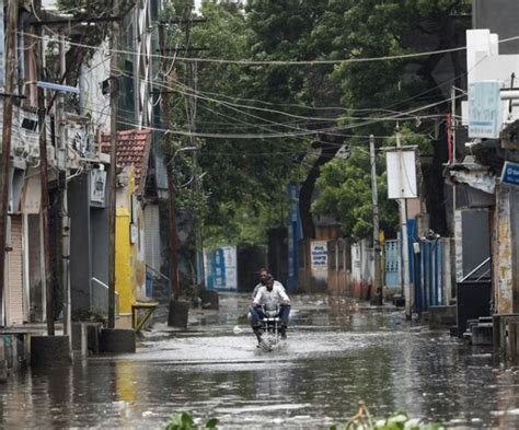 Cyclone Biparjoy Damages Power Lines In Kutch Uproots Trees Many Areas