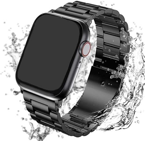 Pulseira De A O Inoxid Vel Para Apple Watch Banda De Metal Correia Mm