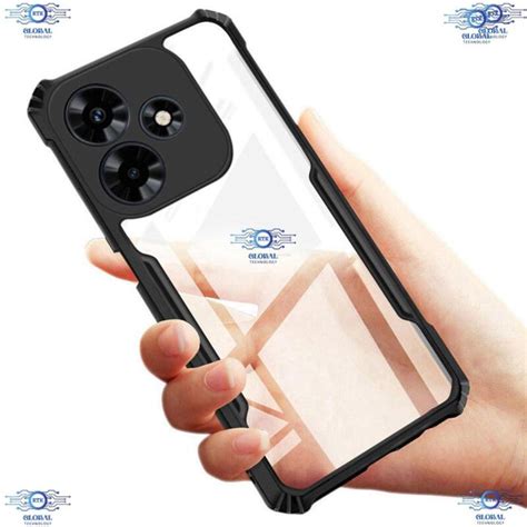 For Infinix Hot 30 Xundd Bumper Case Reinforced Corner With Shock Proof Transparent Back Cover