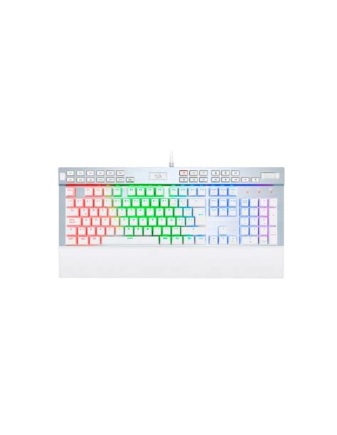 Teclado Redragon Yama White K W Rgb Gaming Led Rgb Pc Speed