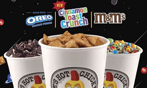 Daves Hot Chicken Announces A New Way To Cool Down This Summer With Cinnamon Toast Crunch Top