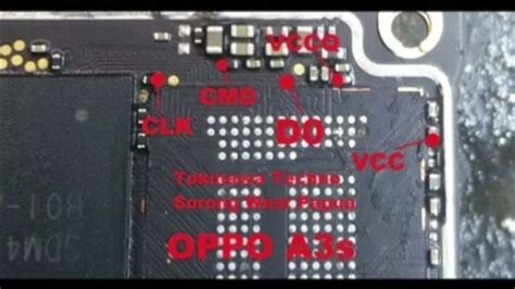 Oppo A3s Cph1803 Test Points Pin Out Youtube
