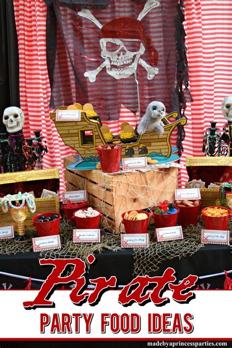 Pirate Party Food Ideas Free Printables