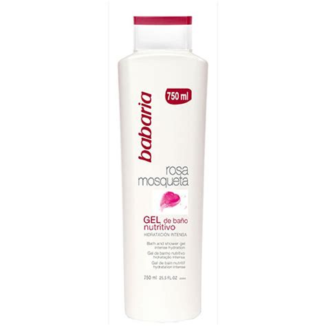 Babaria Gel Banho Rosa Mosqueta 750 ML Farmácias MonizSilva