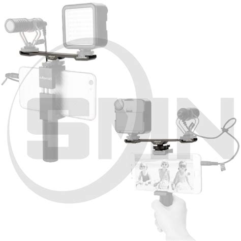 Jual Ulanzi Pt Dual Hot Cold Shoe Mount Adapter Bracket For Mic Led Flash Di Seller Owl Store