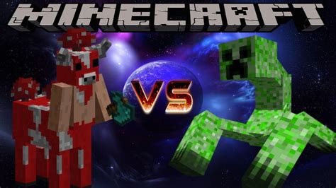 MINOSHROOM VS MUTANT CREEPER MINECRAFT 1 12 2 MOB BATTLE YouTube