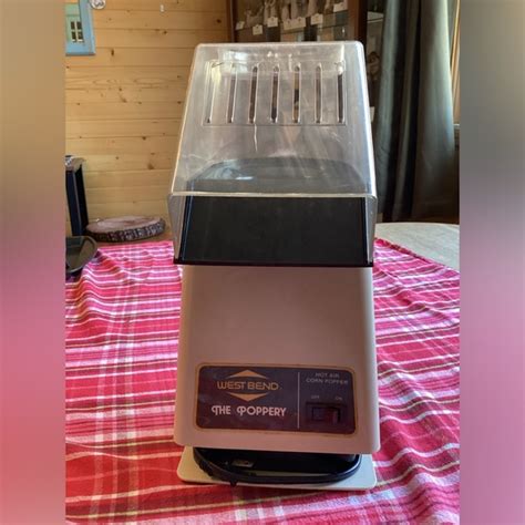 West Bend Kitchen Vintage West Bend The Poppery Hot Air Popcorn Corn Popper Model 5459