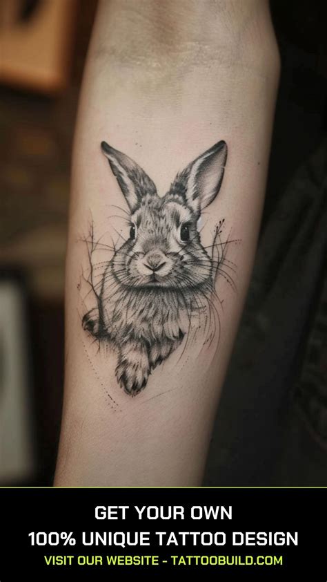 Rabbit Tattoo Ideas Adorable Design Ideas Tattoo Build