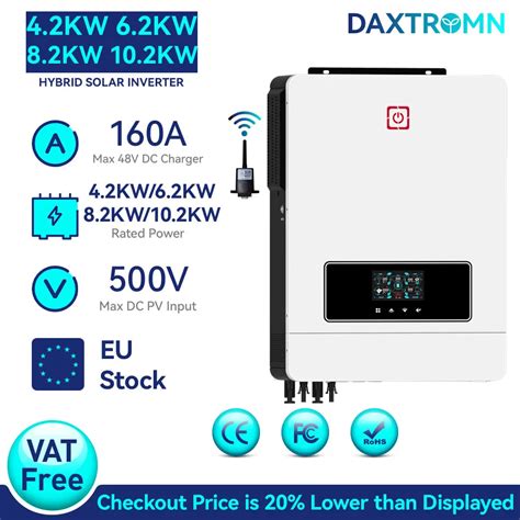 Daxtromn Kw Kw Kw Kw Hybrid Solar Inverter V V Vdc